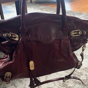 Rebecca Minkoff Deep Burgundy Shoulder Bag